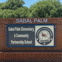 Sbal Palm Elementary Sign