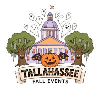 Florida capitol building at Halloween