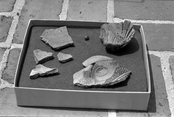 Artifacts discovered at the site of Hernando de Soto’s 1539-40 winter encampment in what is now Tallahassee (1987) Artifacts discovered at the site of Hernando de Soto’s 1539-40 winter encampment in what is now Tallahassee (1987)