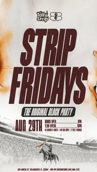 Tallahassee's Friday Night Block Party: Semester Kickoff