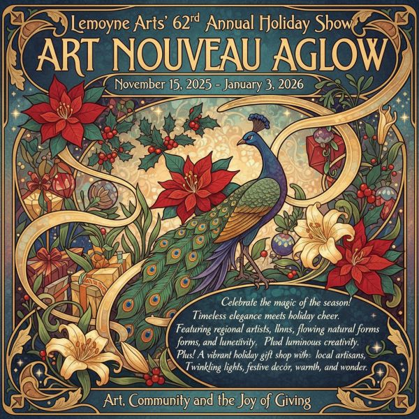 LeMoyne's 62nd Annual Holiday Show: Art Nouveau Aglow