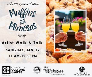 LeMoyne Arts: Muffins & Mimosas with Artist Walk & Talk
