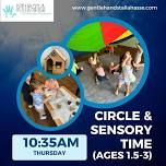 Circle & Sensory Time (Ages 1.5 - 3)