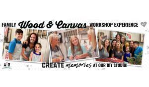 Satur-DIY Wood & Canvas Workshop - All Ages Welcome! | AR Workshop