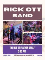 Rick Ott Band at The Hub at Feather Oaks event image from MusicLocal