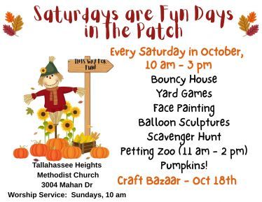 Saturdays in The Patch at Tallahassee Heights